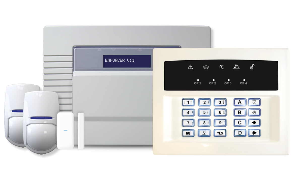 oxford security alarm Enforcer-RKP-kit-2 - Intruder Detection Systems